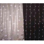 360 LED Christmas & Wedding Curtain Lights - White (6M X 2.5M)